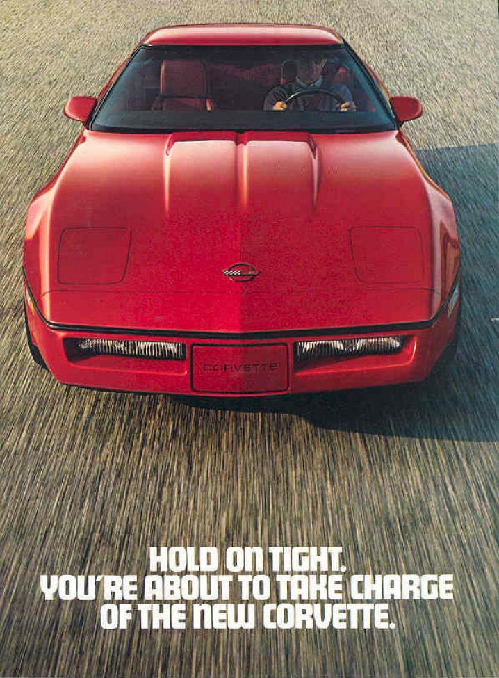 1984 Corvette Foldout